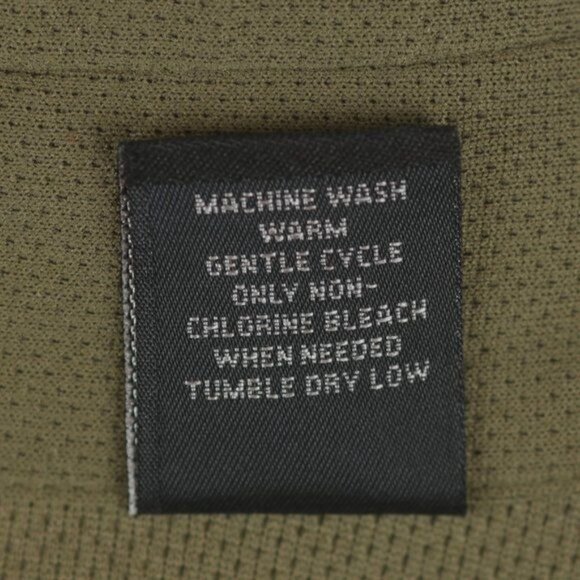 Alpine Design Dri-Logic Men's Medium Green 1/4 Zip Mid Weight Pullover Jacket - Picture 8 of 8